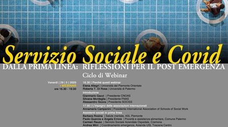 Locandina- Webinar Servizio Sociale e Covid (social)