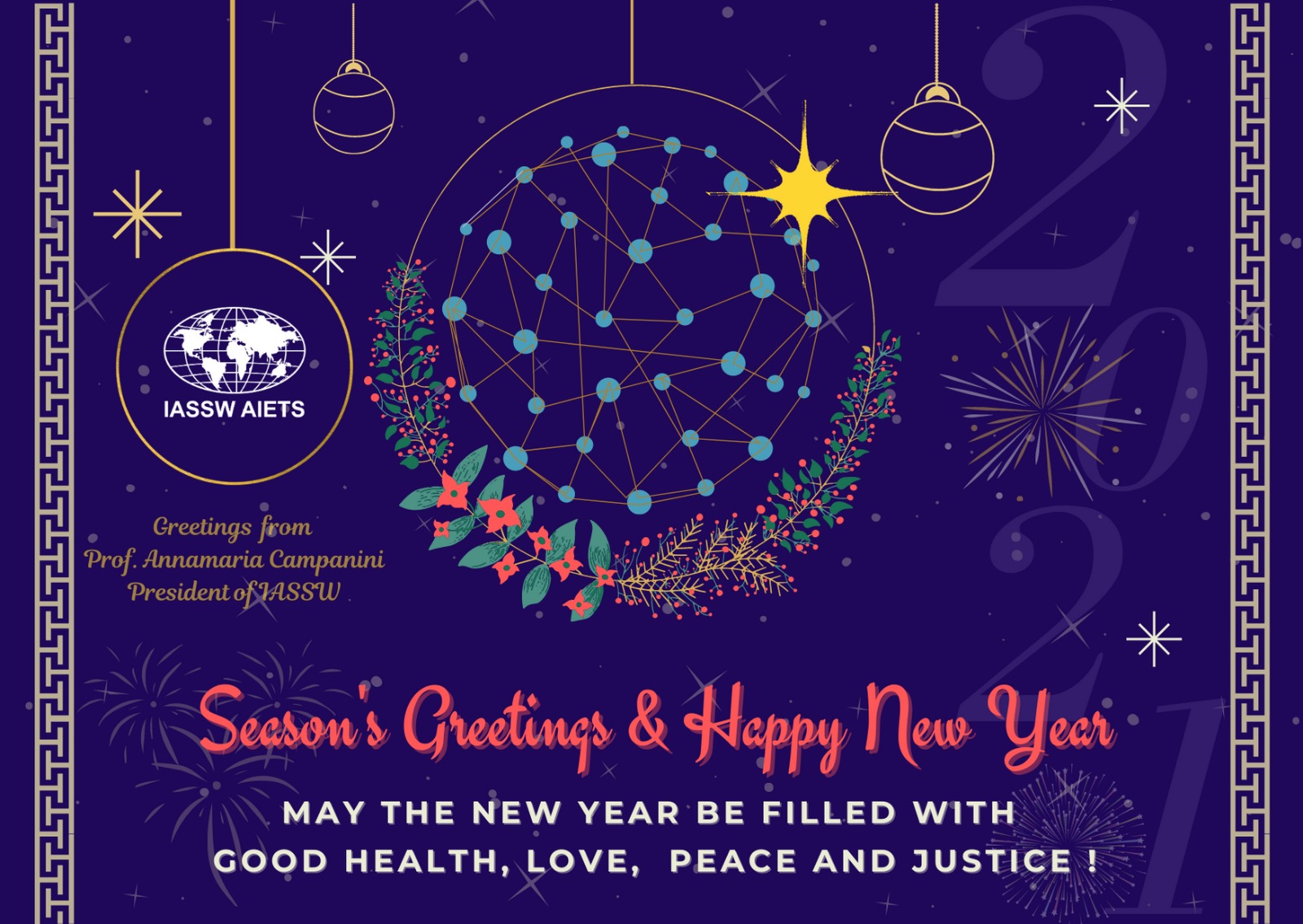 Season's Greetings and Happy New Year from IASSW - International ...